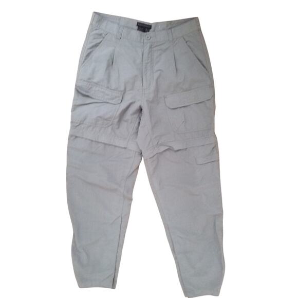 Royal Robbins Womens 6 Convertible Hiking Cargo Pants Short Beige Stretch Nylon - Picture 3 of 8